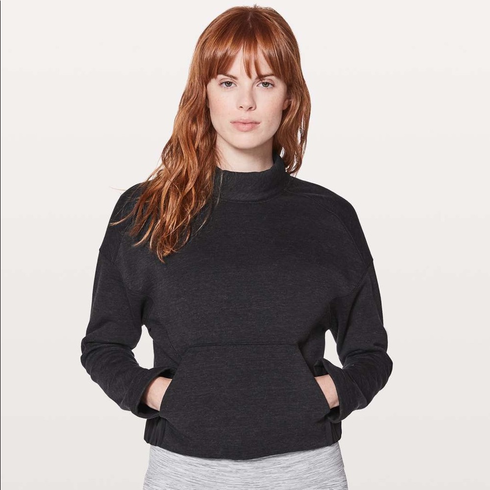 Lululemon Light As Warmth Crew Sweatshirt Cropped